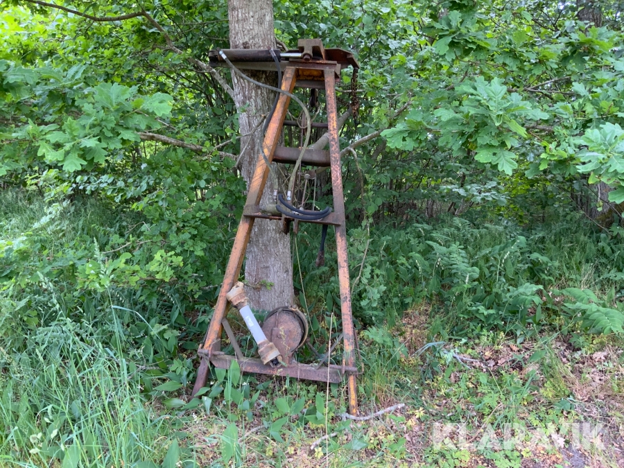 Vajerkran Starkran med hydraulisk sväng