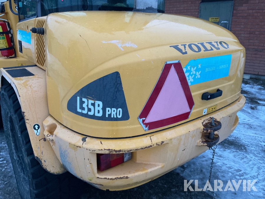 Hjullastare Volvo L35B-TP/S med redskap