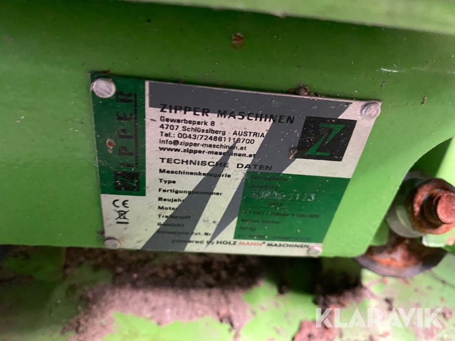 Offres Spéciales | Plaque Vibrante Zipper ZI-RPE60 Promotions Ventes En - Foto 5