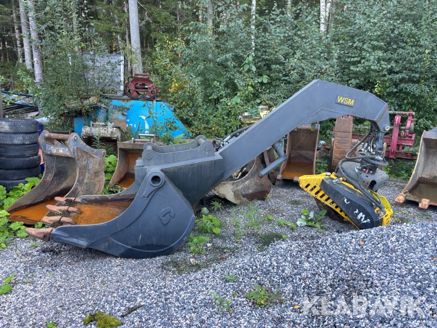 Gripsåg på jibb Götene med fullflödesrotator S70