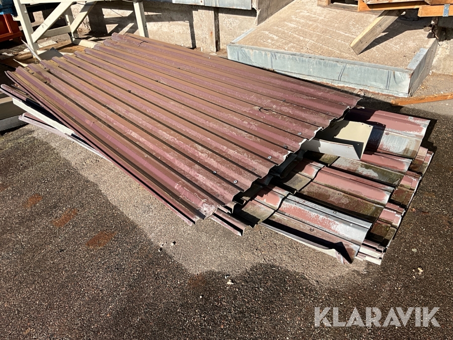 Plåtskivor ca 15 st