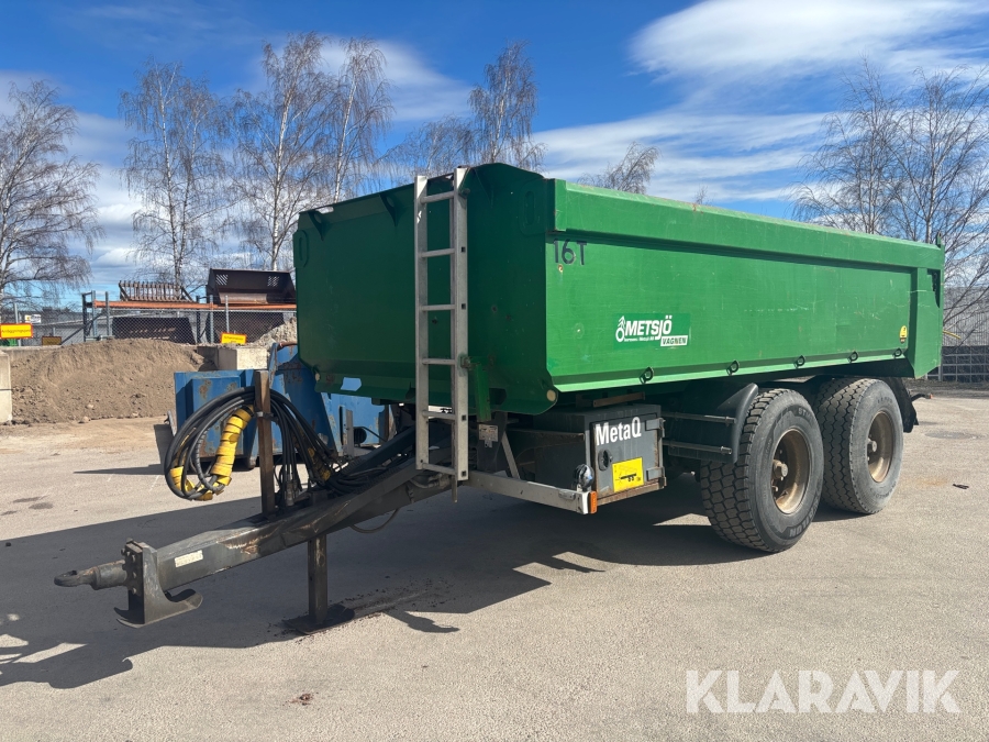 Tippvagn Metsjötrailer Metadump 52