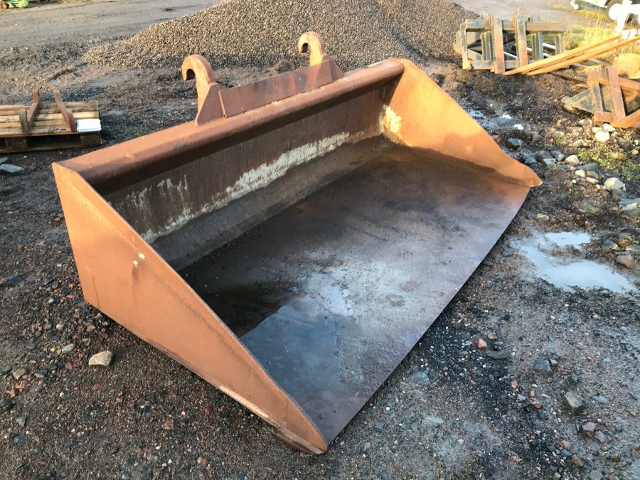 Planeringsskopa för hjullastare