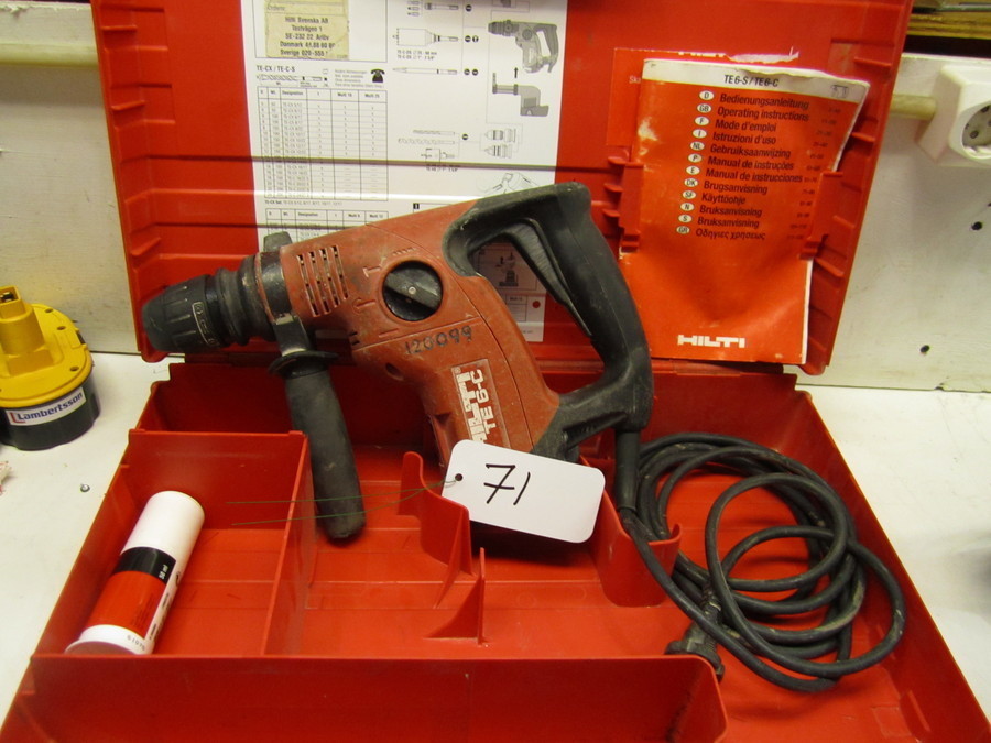 Slagborrmaskin Hilti TE-6C