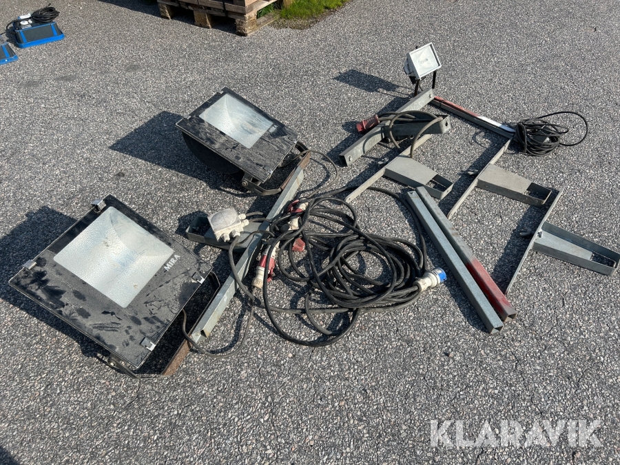 Bygglampor 3 st Mira