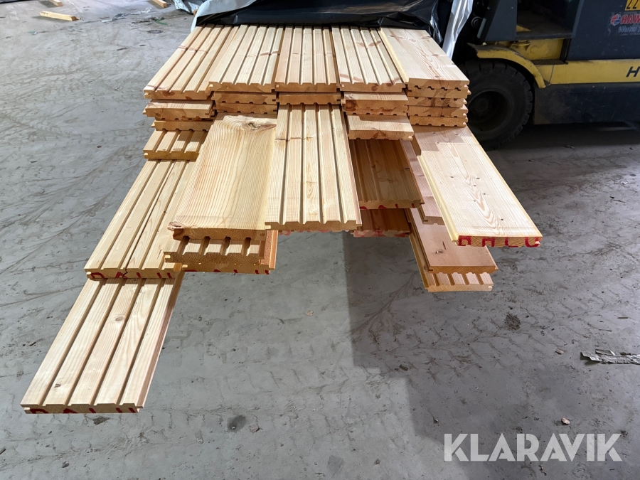 Furugolv 26.5x190 utskott