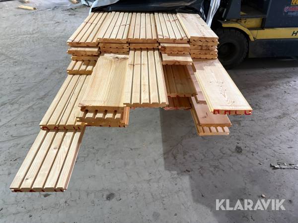 Furugolv 26.5x190 utskott