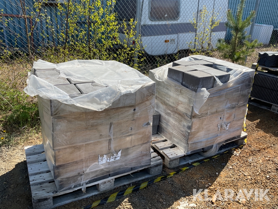 Mursten Starka Bya Antracitgrå halvsten 186st