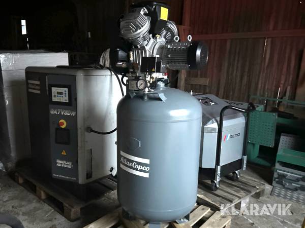 Kolvkompressor Atlas Copco LE2-10S