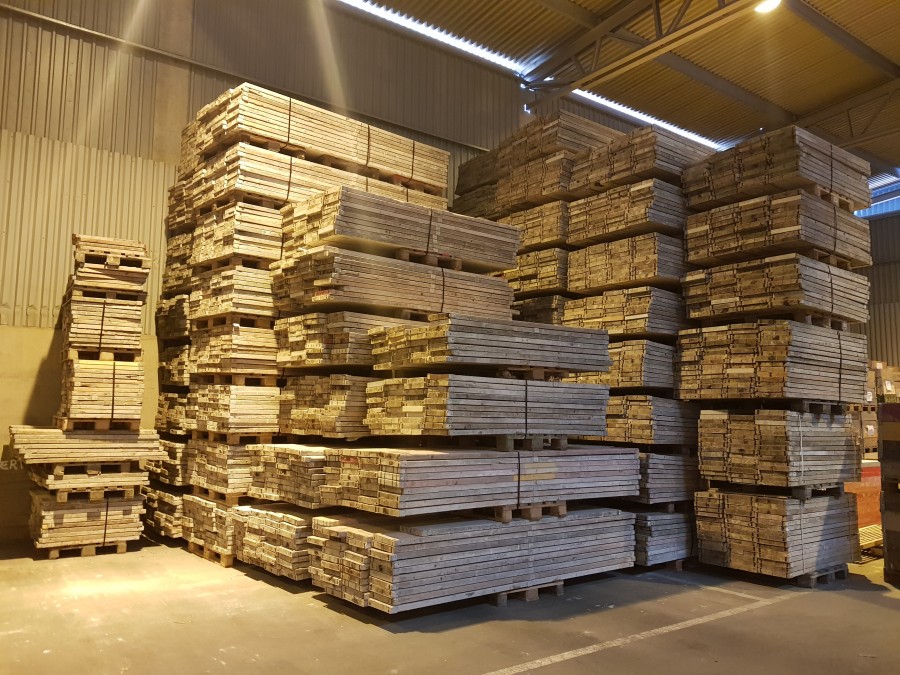 Stort parti Ställningsplank