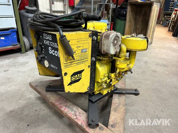 Bensinsvets ESAB KHE125B&S Scott