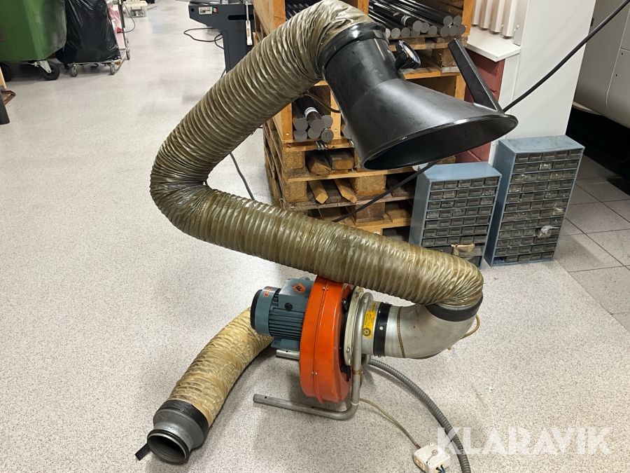 Svetsutsug med lampa / punktsug Nederman 511235