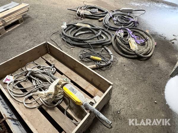 Högfrekvensvibratorer med omvandlare Wacker Neusson iRFU58/230/15