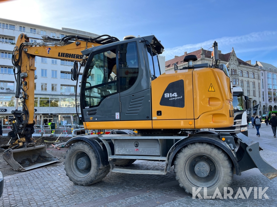 Grävmaskin Liebherr A914 Compact 1507 Steg 4
