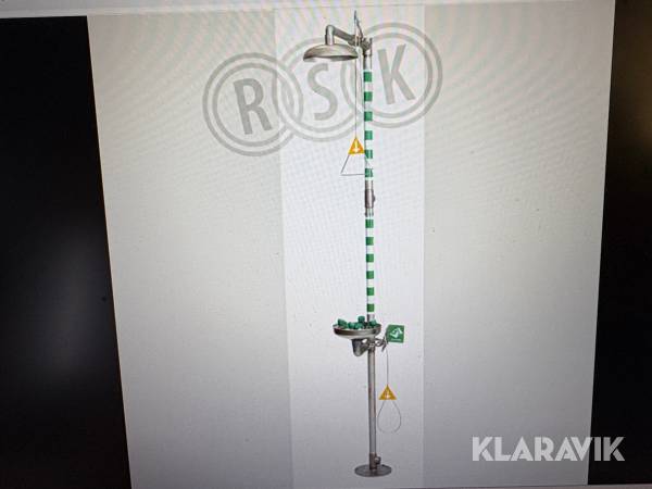 Nöddusch GIA & skåp med tillbehör