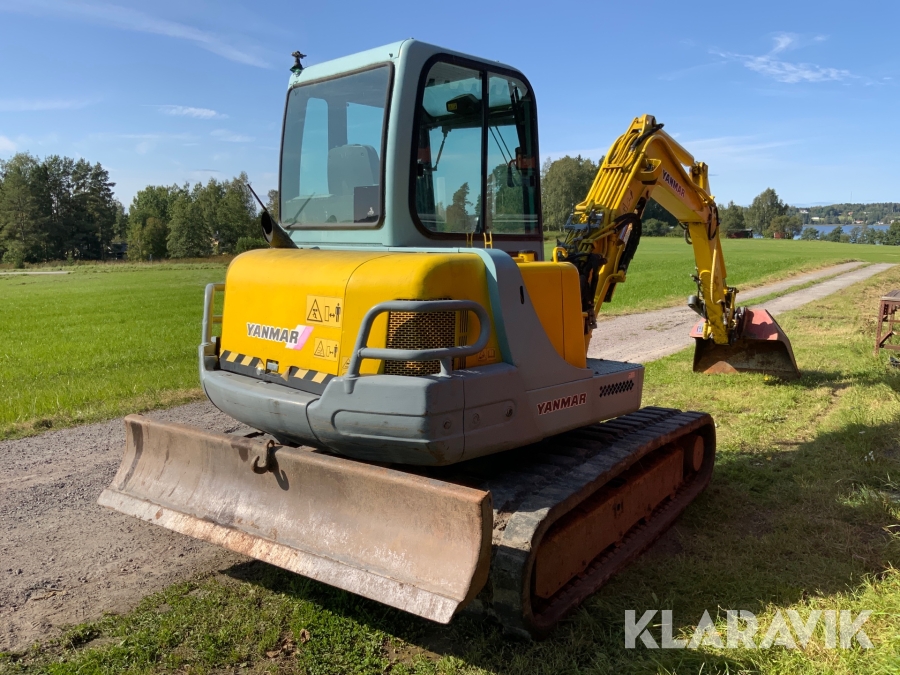 Grävmaskin Yanmar B502B, Degerfors, Klaravik auktioner