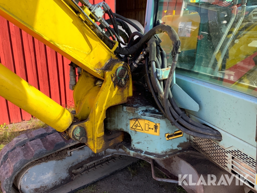 Grävmaskin Yanmar B502B, Degerfors, Klaravik auktioner
