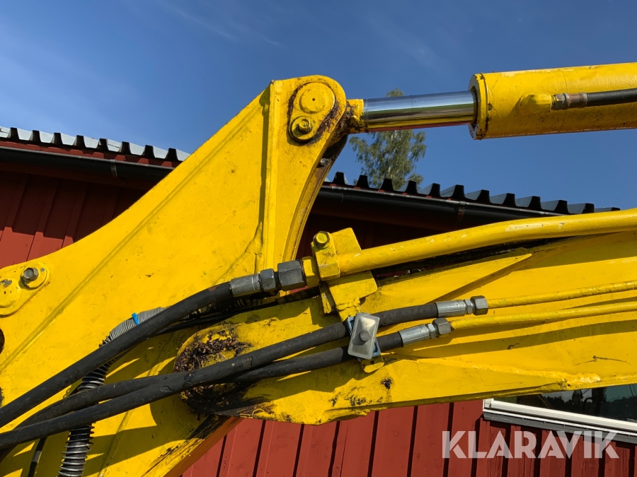 Grävmaskin Yanmar B502B, Degerfors, Klaravik auktioner