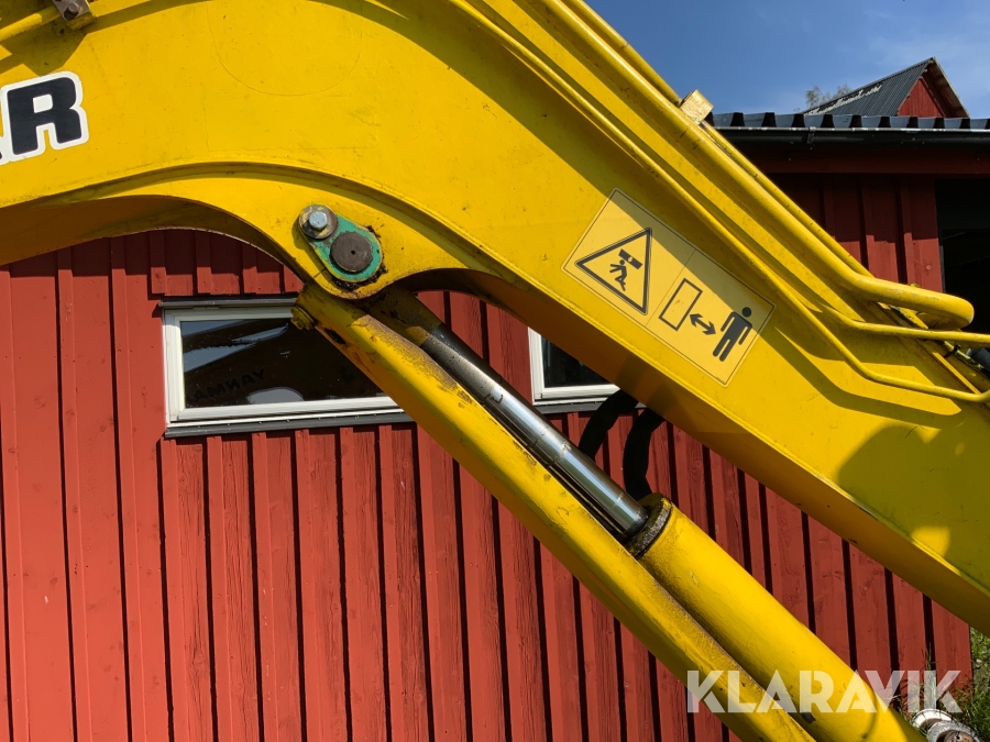 Grävmaskin Yanmar B502B, Degerfors, Klaravik auktioner