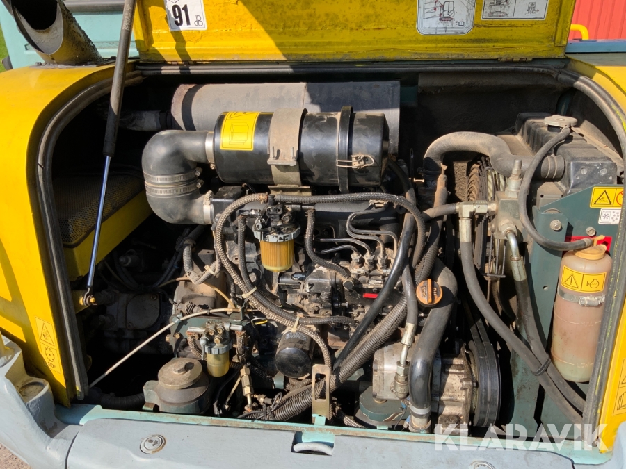 Grävmaskin Yanmar B502B, Degerfors, Klaravik auktioner