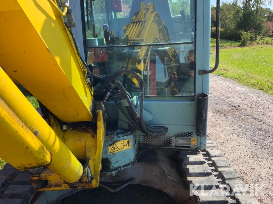 Grävmaskin Yanmar B502B, Degerfors, Klaravik auktioner