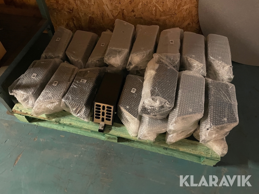 Vägghängd askkopp för utomhusbruk   25 st NYA