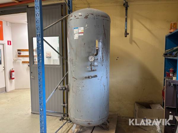 Tryckluftstank Atlas Copco 1000L