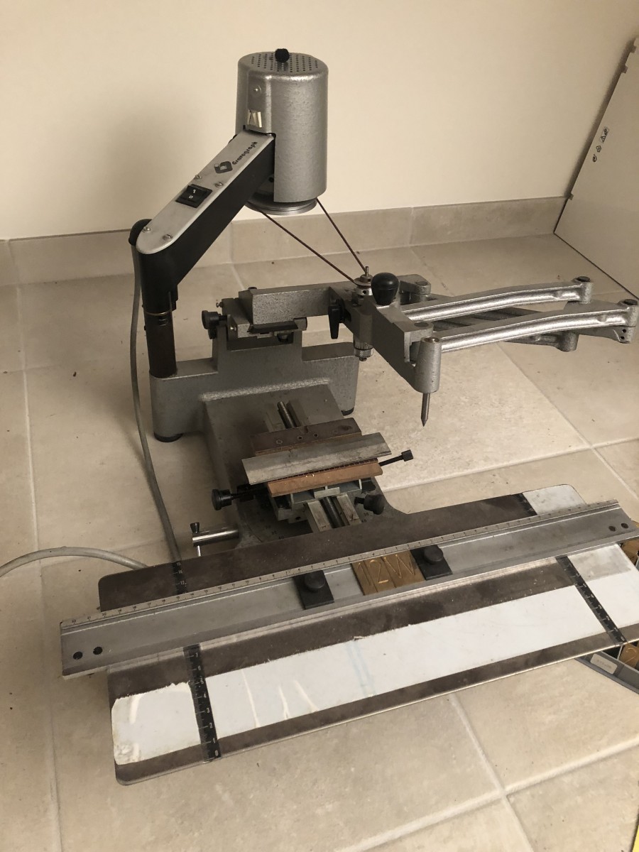 Gravograph gravyrmaskin