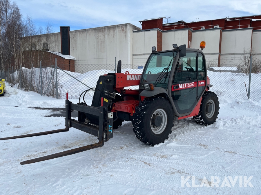 Teleskoplastare Manitou MLT 523 turbo