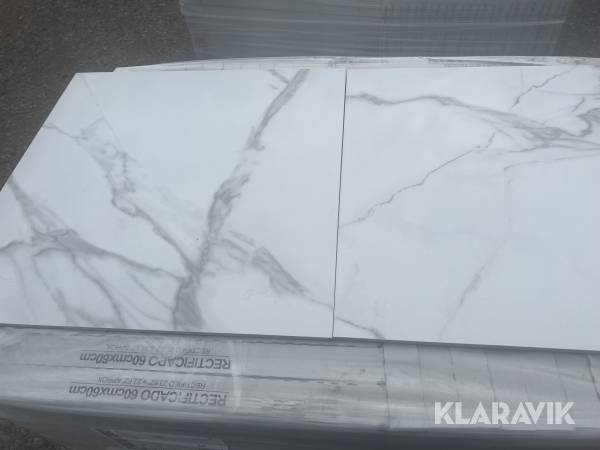 Klinker/Granitkeramik Marmor look matt 60x60 100kvm