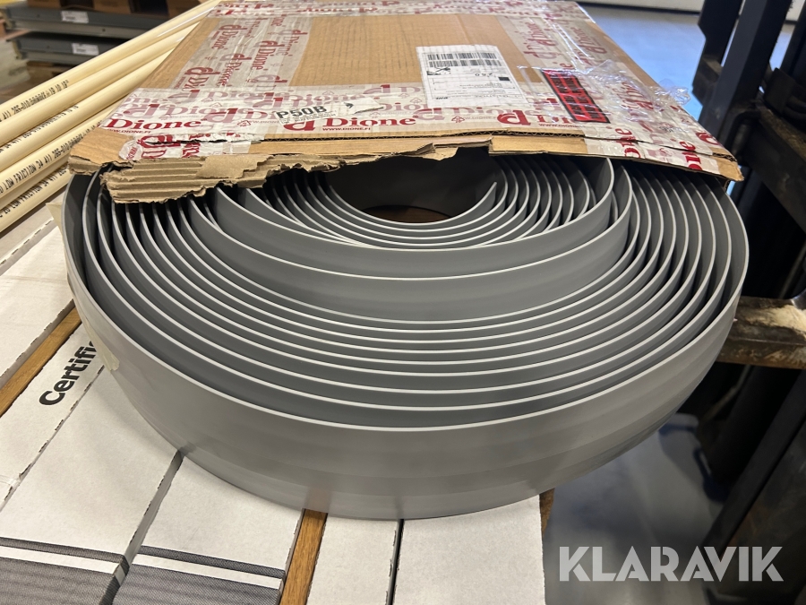 Tröskel PVC Grå 24 löpmeter