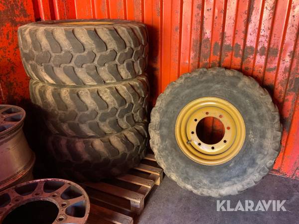 Entreprenadhjul Dunlop 405/70R18 4 st