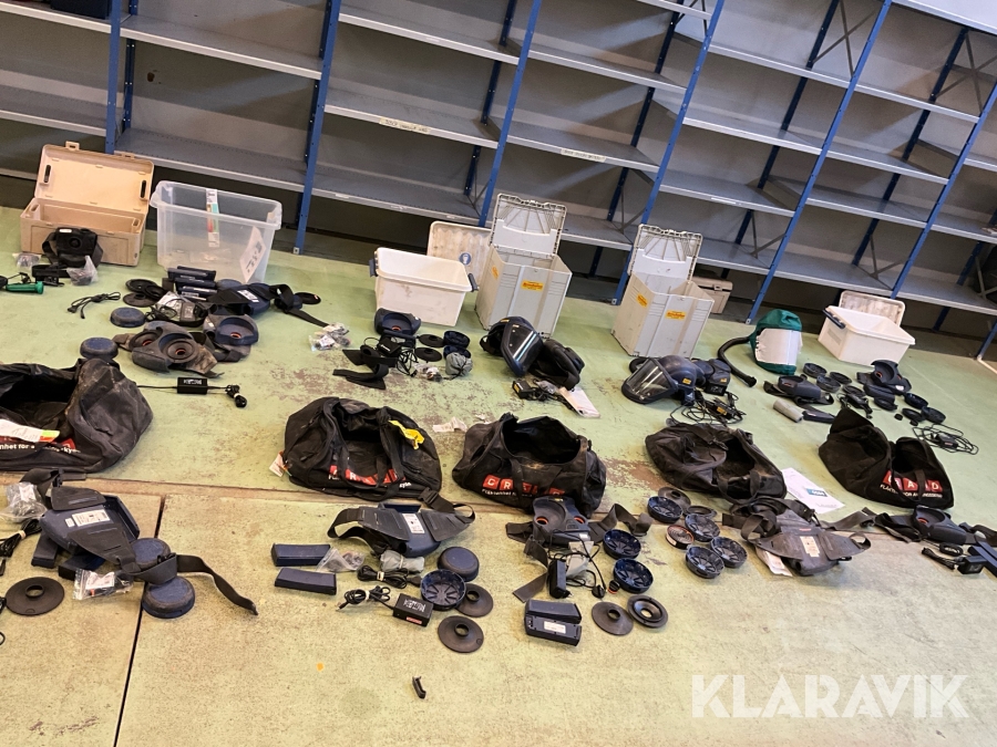 Friskluftsmask batteridriven Sundström SR 500