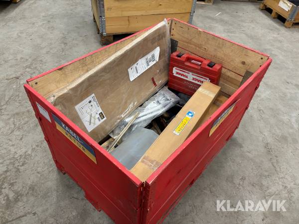 Diverse utrustning bygg