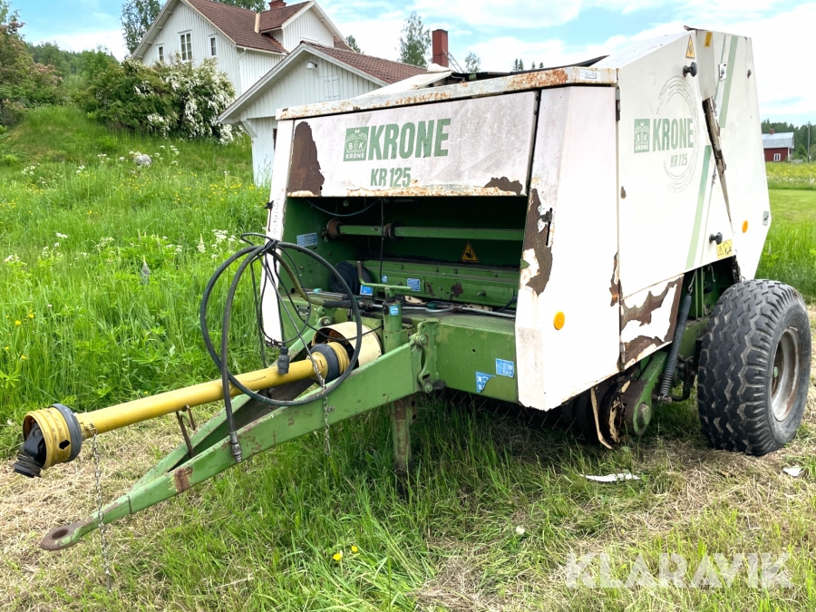 Rundbalspress Krone KR 125