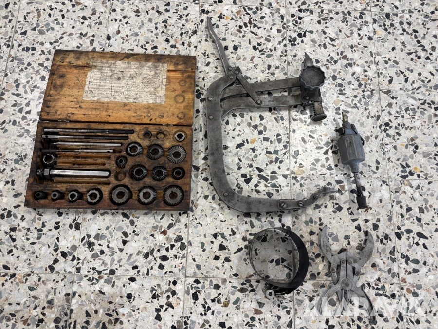 Ventilsätesfräs, ventilfjäderspännare, kolvringstång, kolvringskpmpressor & ventilslip