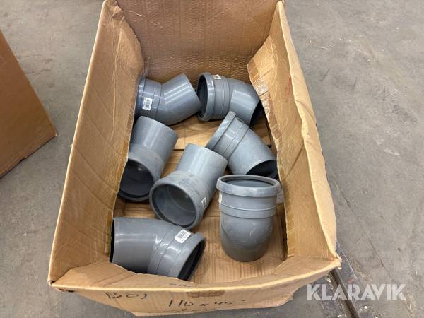 Avloppsrör/ Böj Pipelife PP