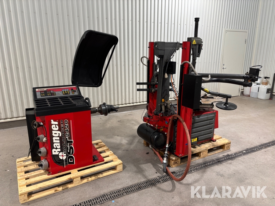 Däckmaskin och Balanseringsmaskin Ranger R80DTXF & DST2420