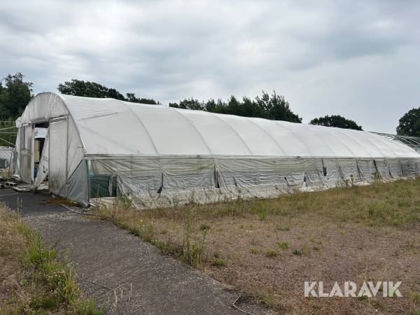 Växthus Plast 4st 1216m2