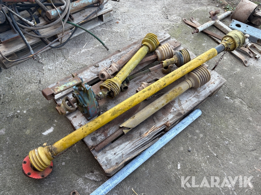 Kraftöverföringsaxlar 7st