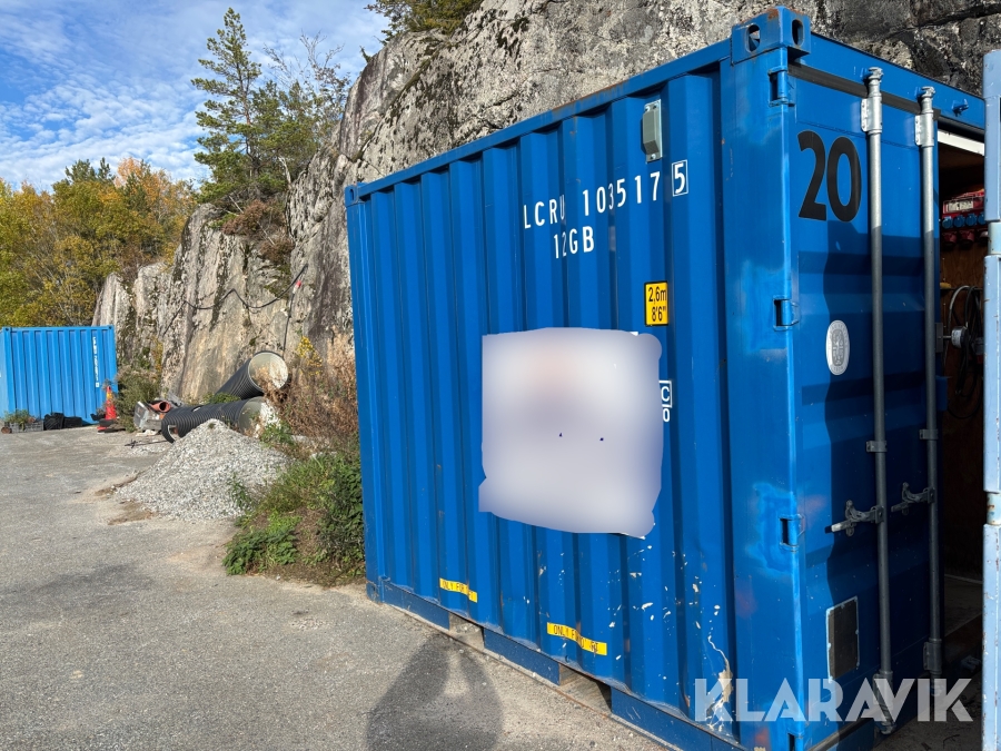 Container isolerad 10-fot