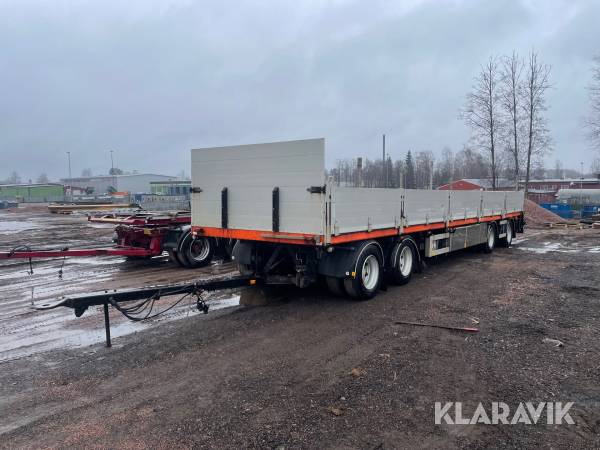 Kombisläp Högstad Svets S4-MV-38 anpassad för tridem