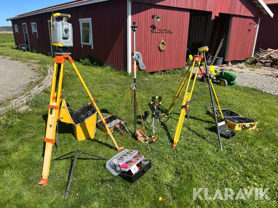 Totalstation, GPS, mätutrustning & tillbehör Trimble / Topcon