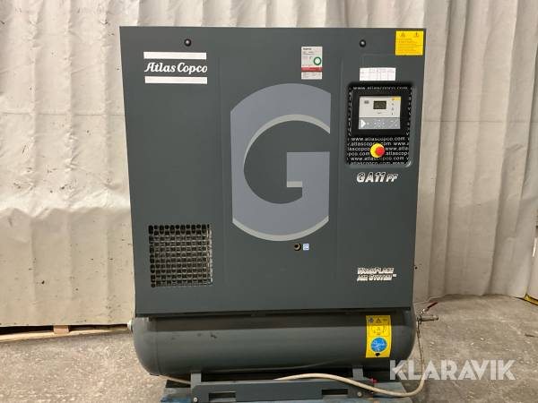 Skruvkompressor Atlas Copco GA11FF