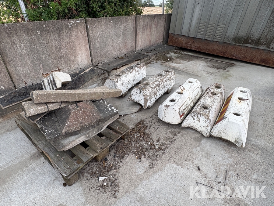 Betongsuggor & Betong kantsten