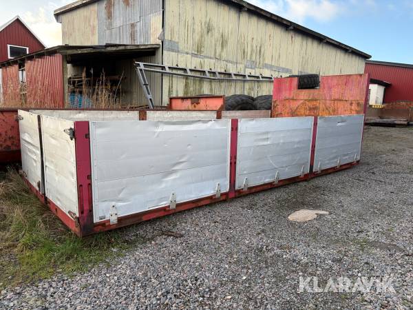 Lastväxlarflak CMT med aluminiumlämmar