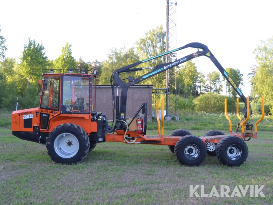 Skotare Woodtiger GJ30 30kmh