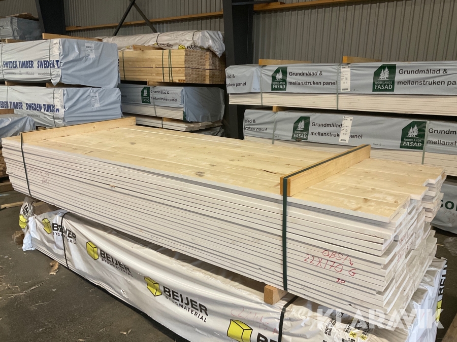 Gran 22x170   Grundmålat 120st