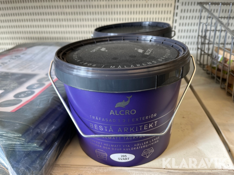 Utomhusfärg Alcro Bestå arkitekt 10st, 3 Liters