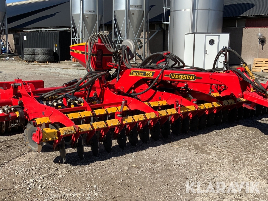 Tallriksredskap Carrier 650 med Bio Drill